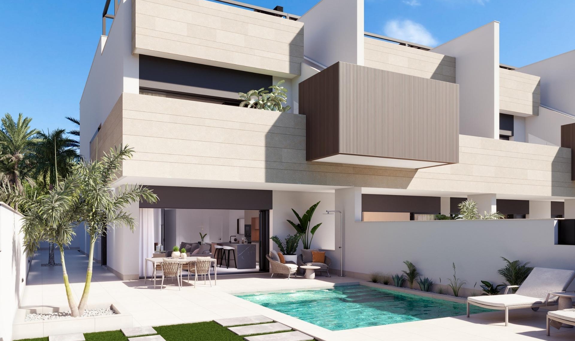 New Build - Bungalow -
Pilar de la Horadada - parques de Andromeda