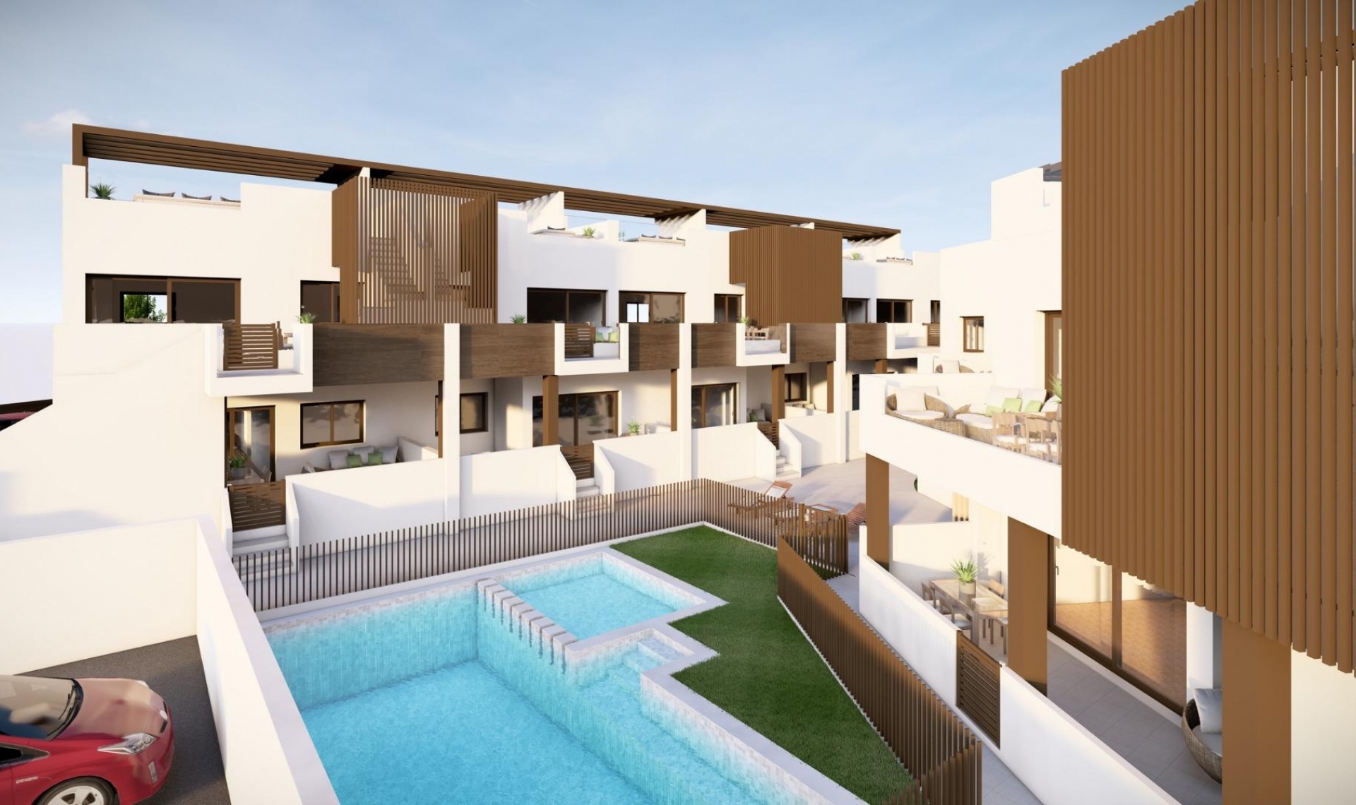 New Build - Bungalow -
Pilar de la Horadada - pueblo