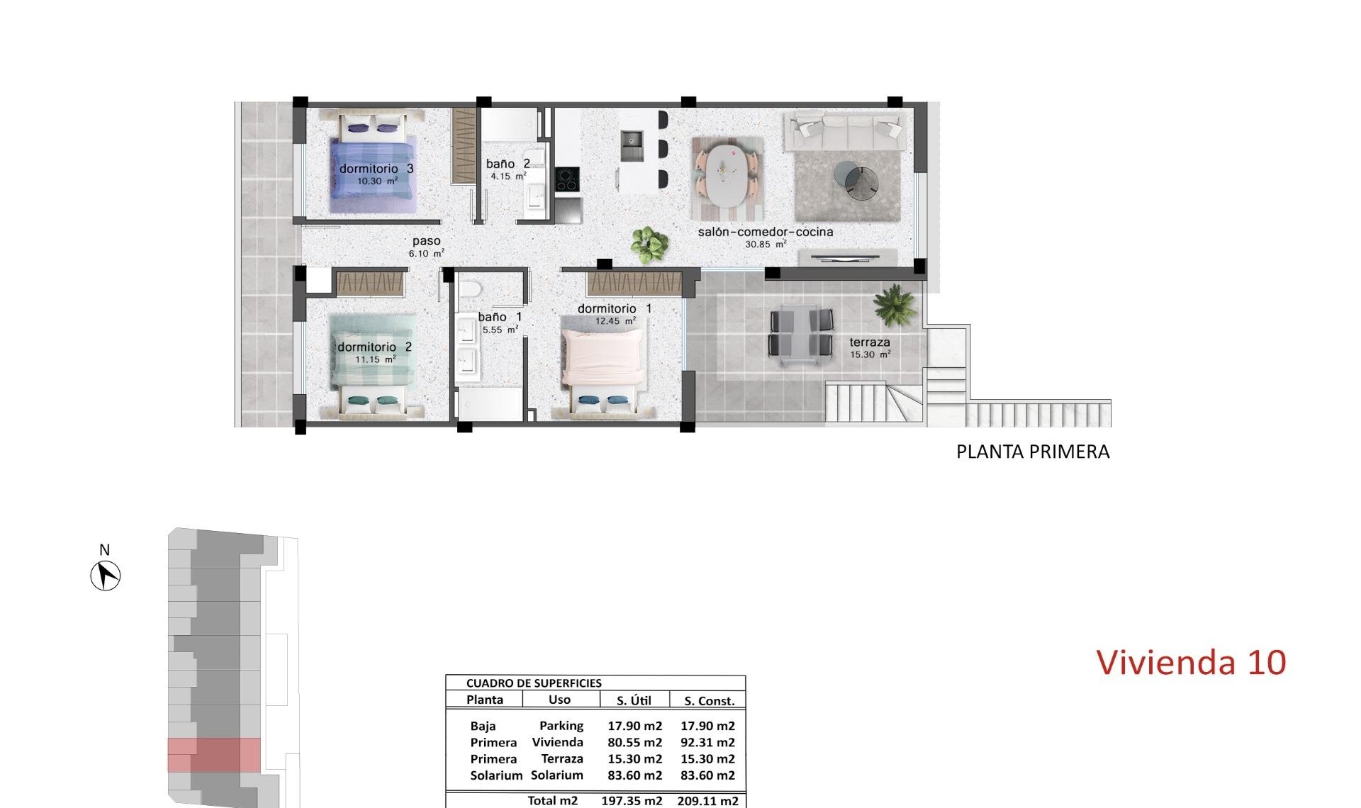 New Build - Bungalow -
Pilar de la Horadada - pueblo