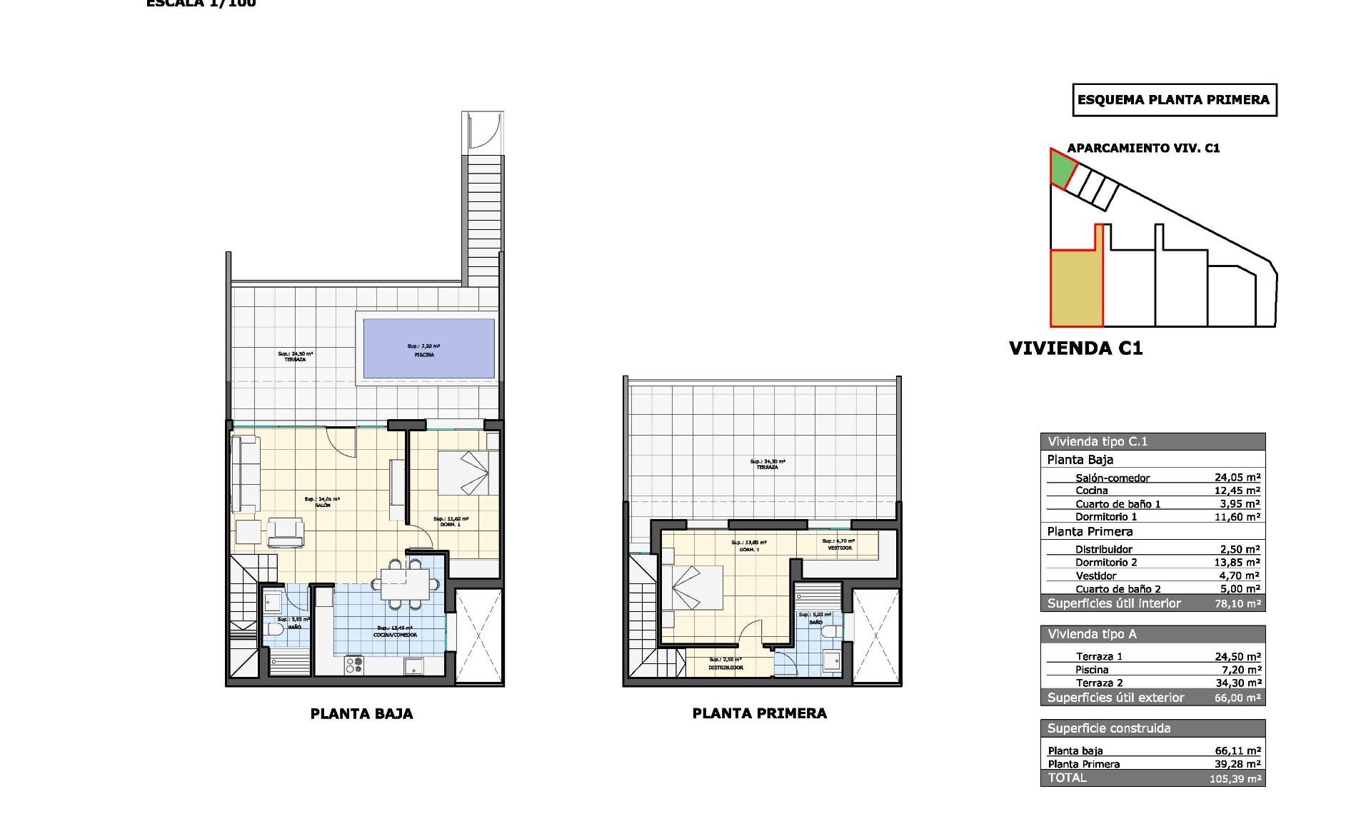 New Build - Bungalow -
Pilar de la Horadada - pueblo
