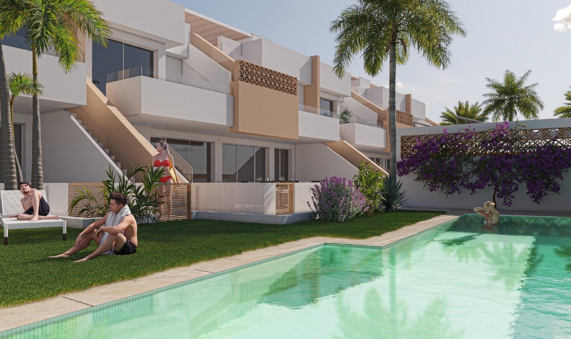 New Build - Bungalow -
Pilar de la Horadada - pueblo