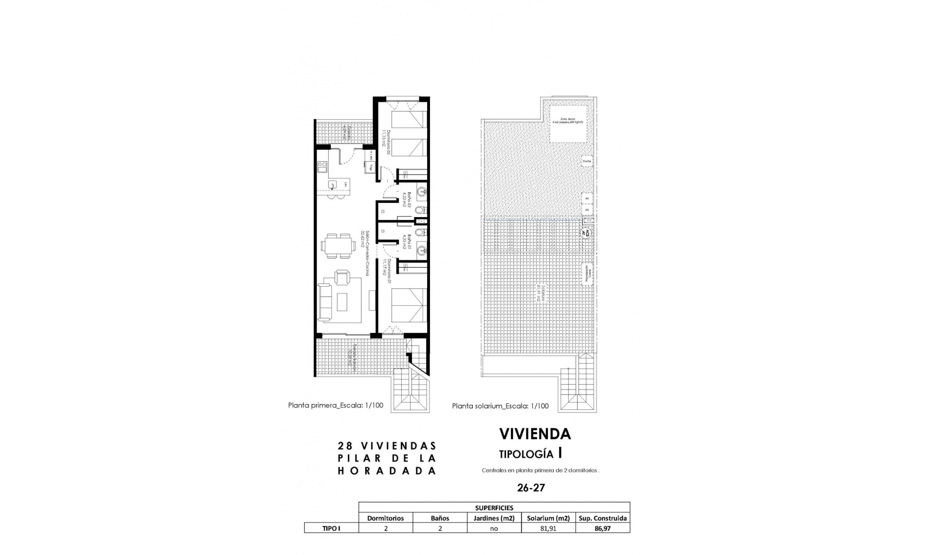 New Build - Bungalow -
Pilar de la Horadada - pueblo