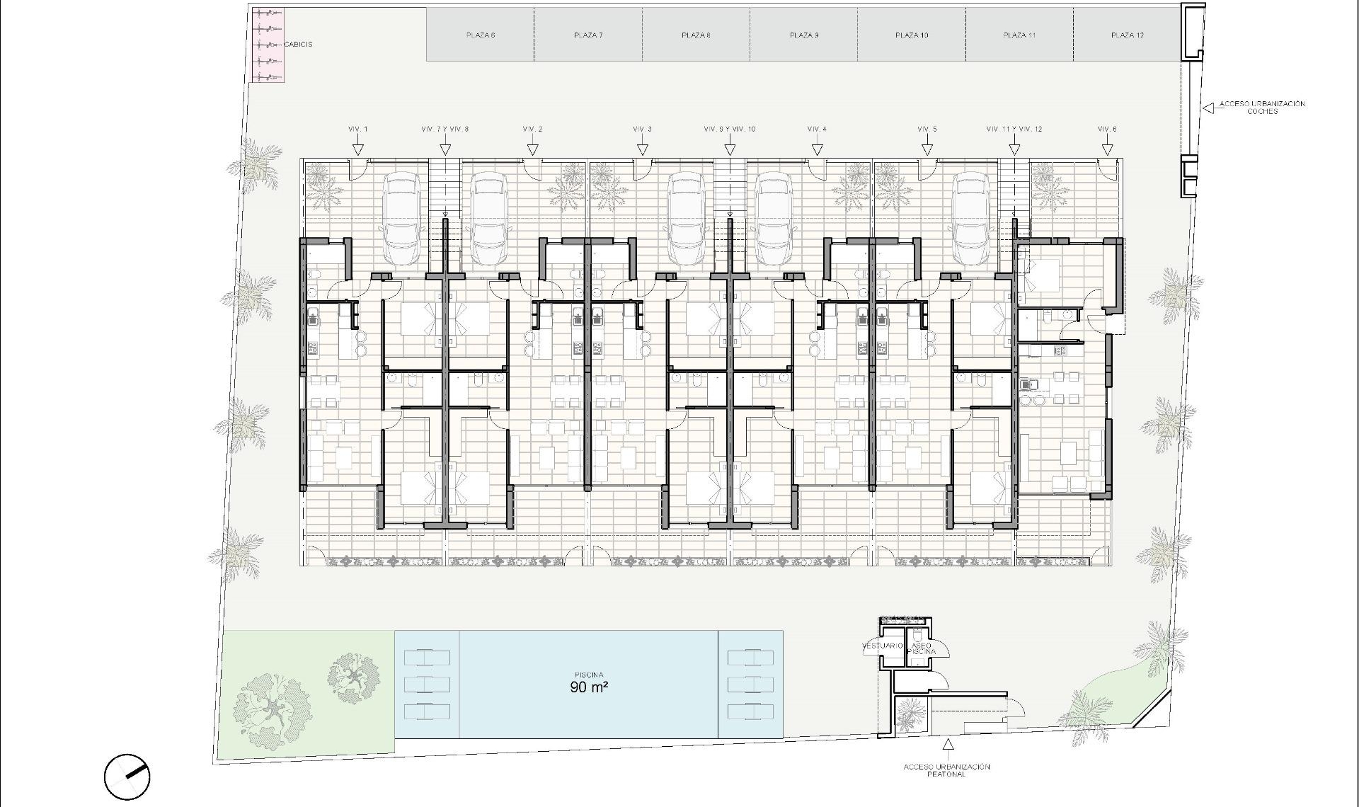 New Build - Bungalow -
Pilar de la Horadada - pueblo