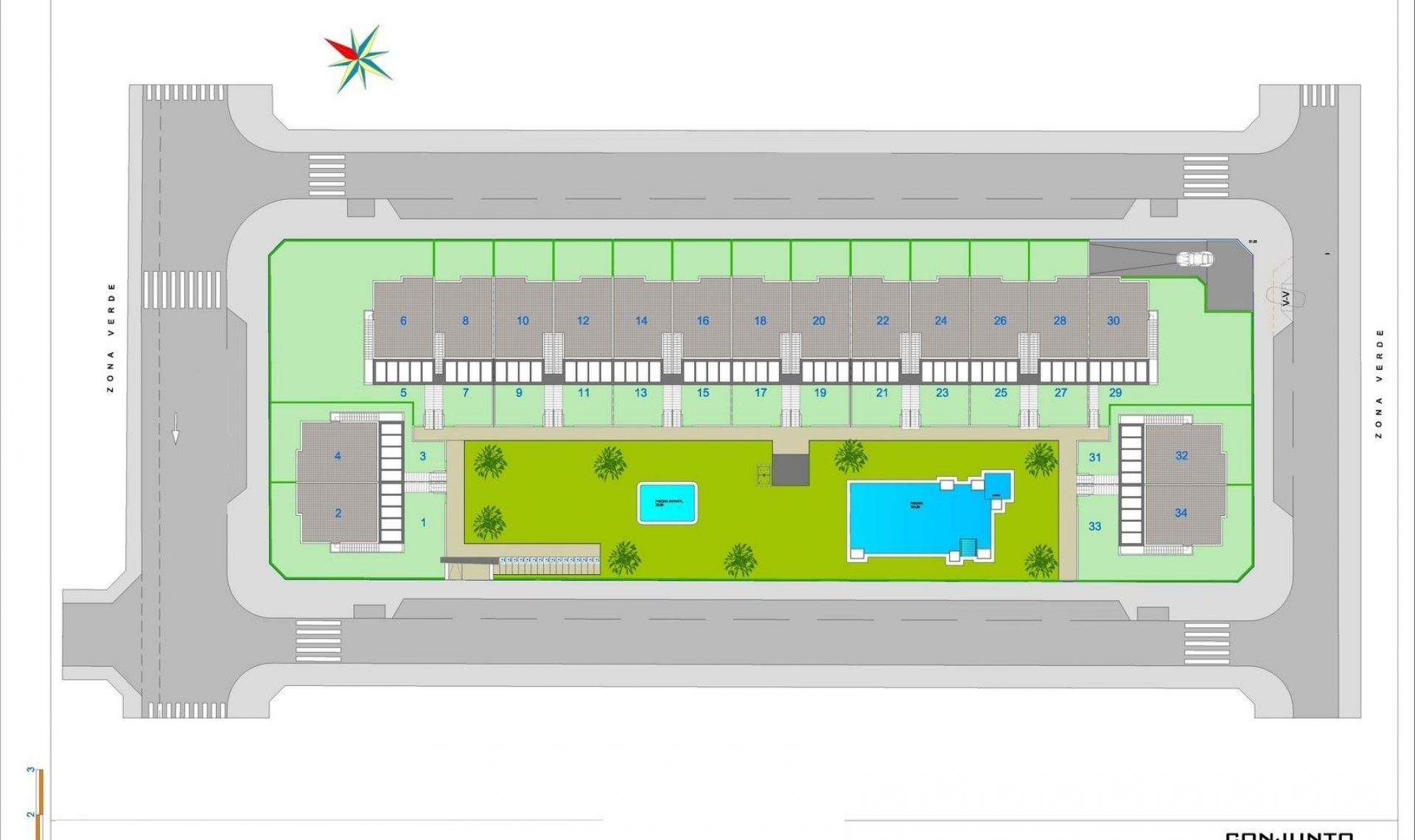 New Build - Bungalow -
Pilar de la Horadada - pueblo