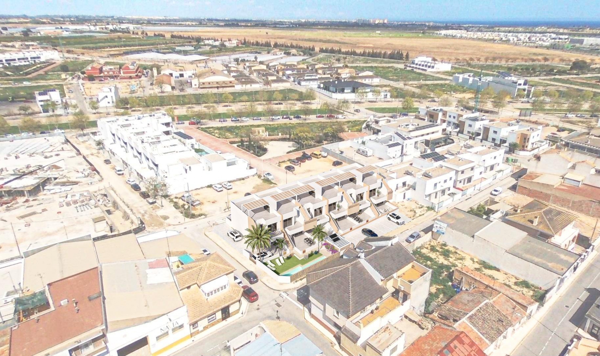 New Build - Bungalow -
Pilar de la Horadada - pueblo