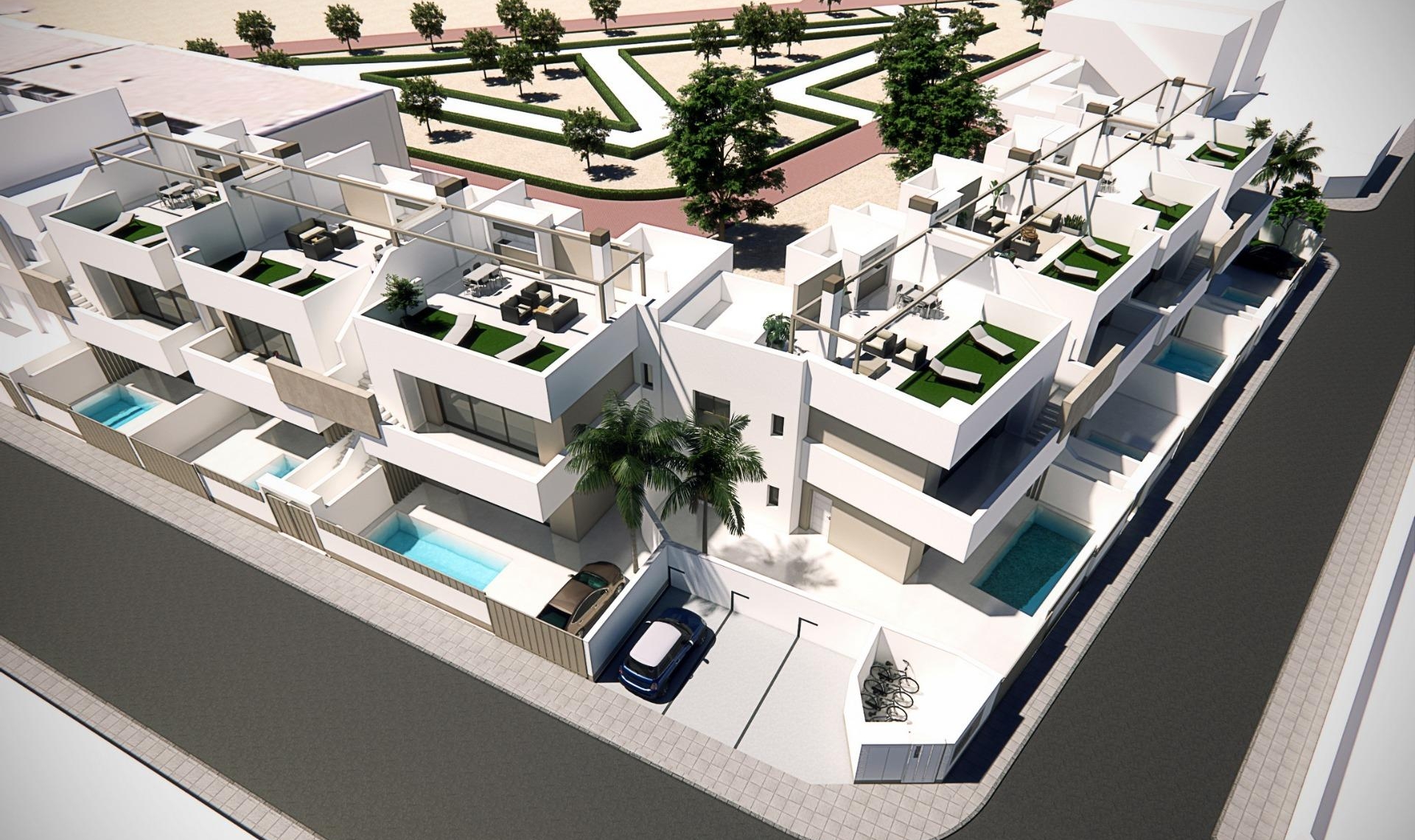 New Build - Bungalow -
Pilar de la Horadada - pueblo