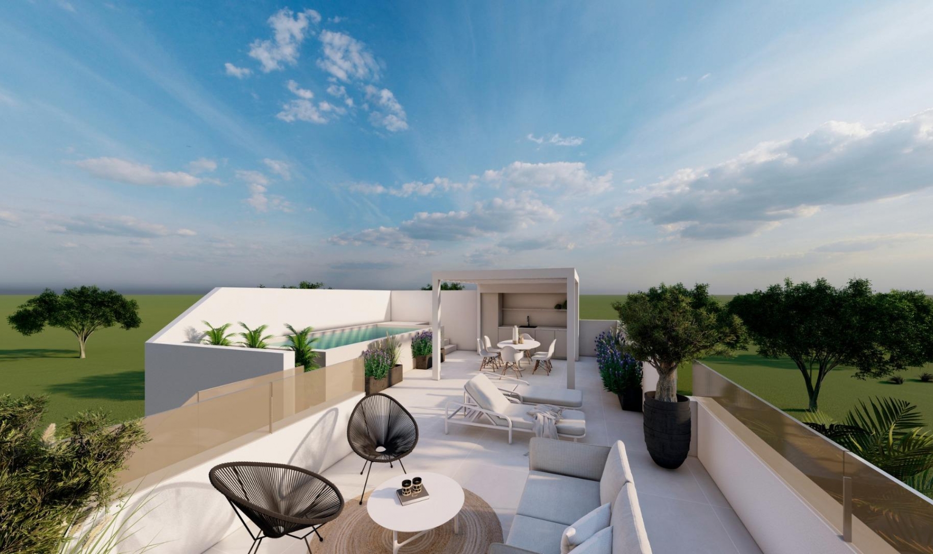 New Build - Bungalow -
Pilar de la Horadada - pueblo