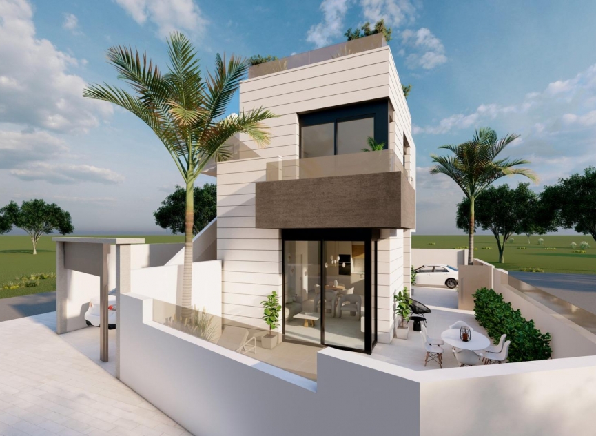 New Build - Bungalow -
Pilar de la Horadada - pueblo