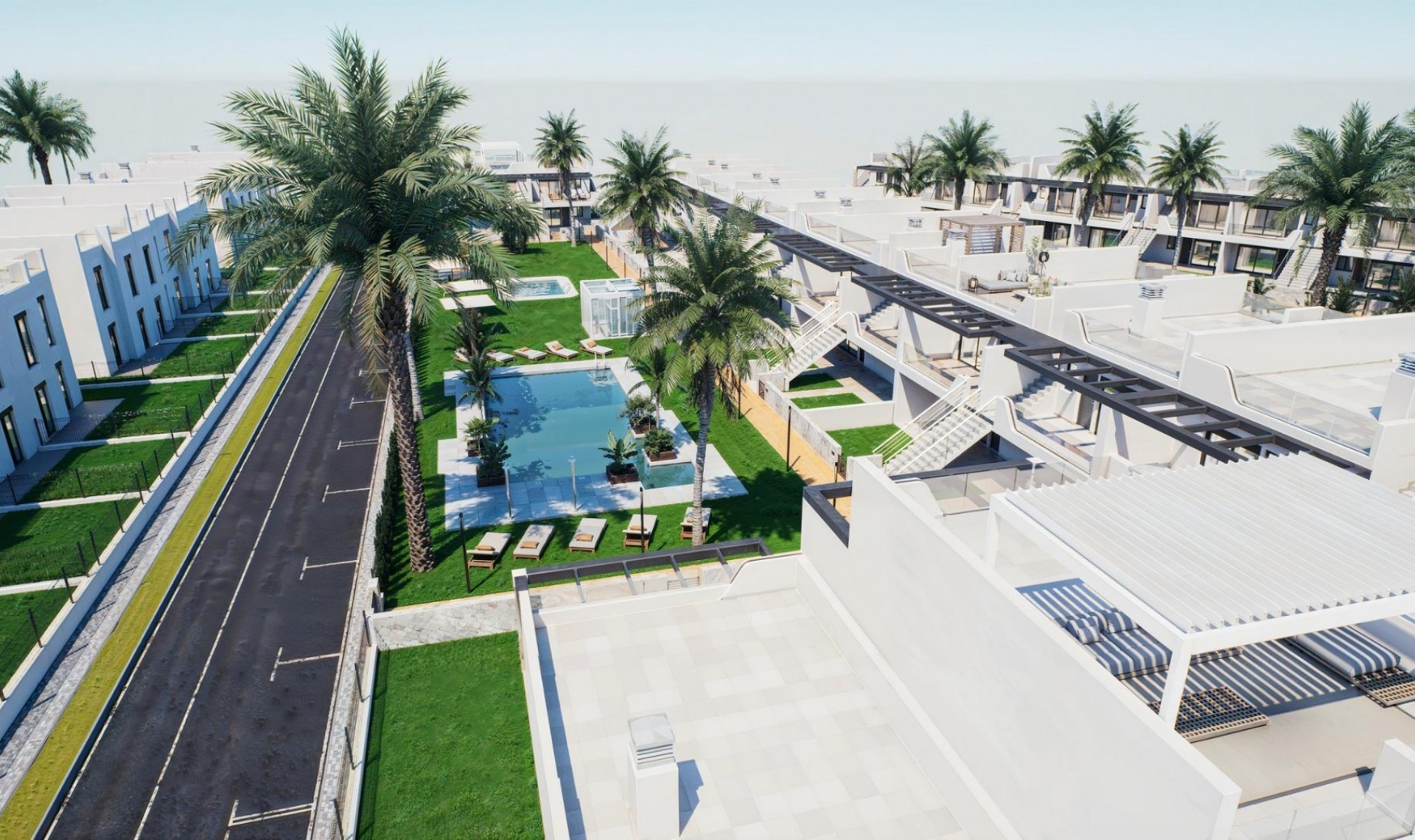 New Build - Bungalow -
Pilar de la Horadada - pueblo