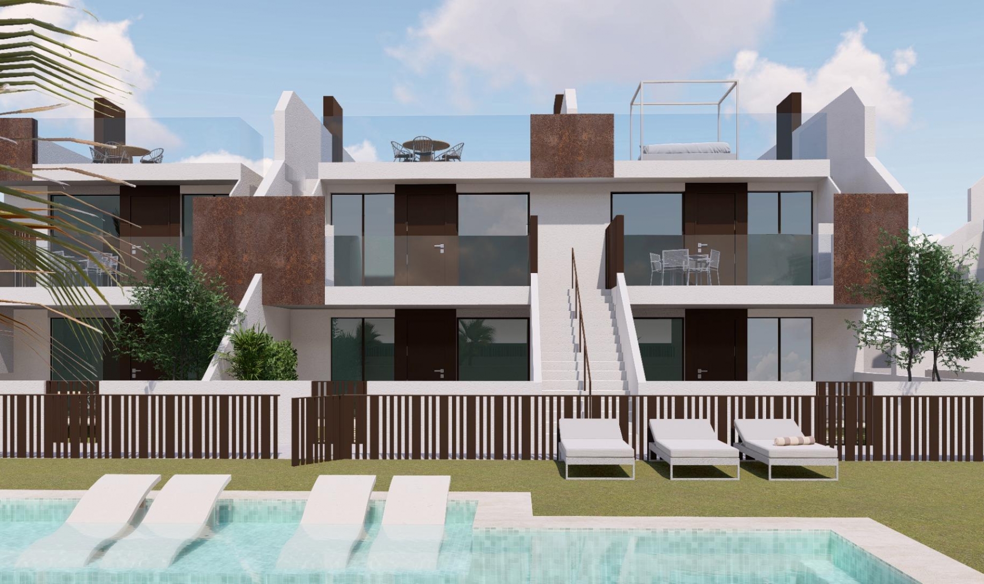 New Build - Bungalow -
Pilar de la Horadada - pueblo