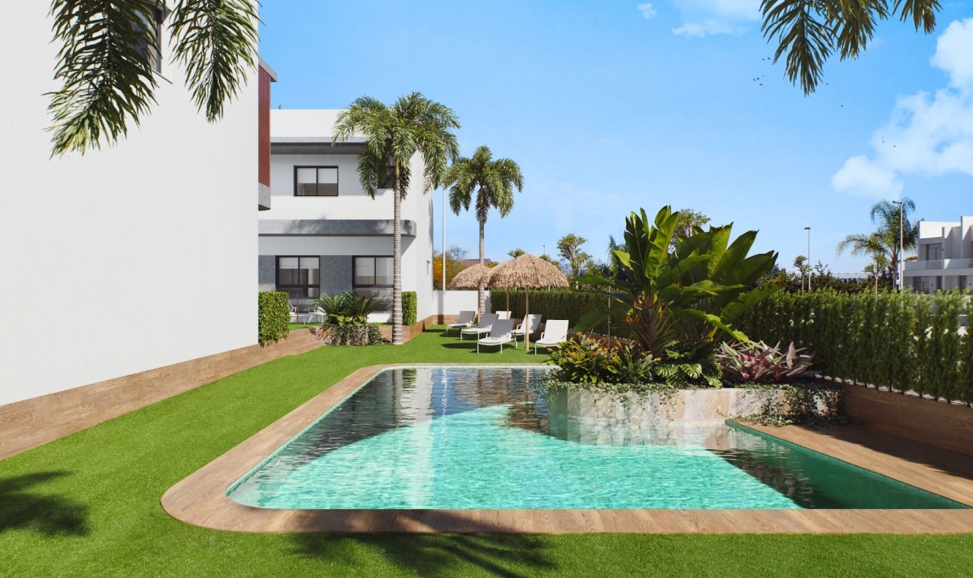 New Build - Bungalow -
Pilar de la Horadada - pueblo