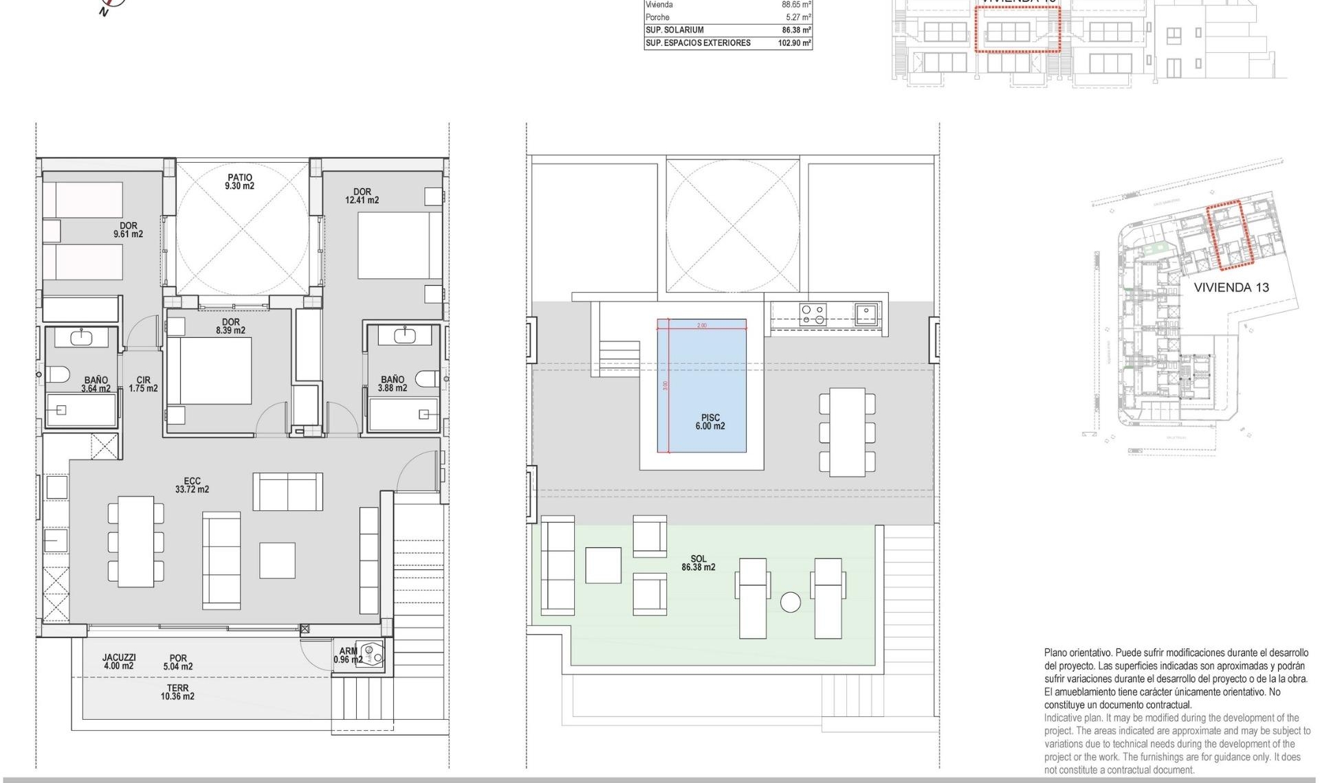 New Build - Bungalow -
Pilar de la Horadada - pueblo