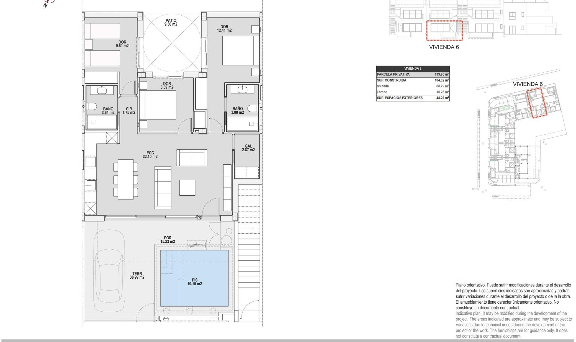 New Build - Bungalow -
Pilar de la Horadada - pueblo