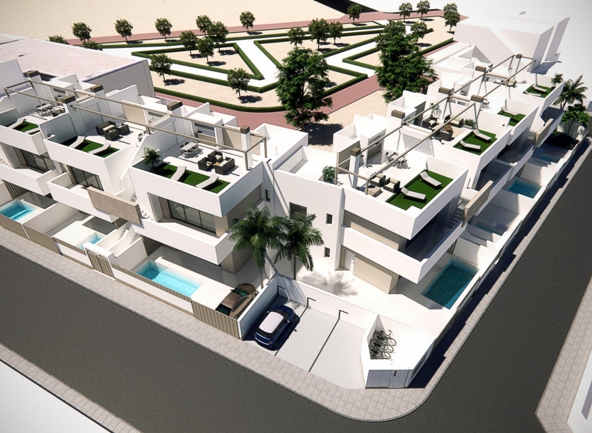 New Build - Bungalow -
Pilar de la Horadada - pueblo