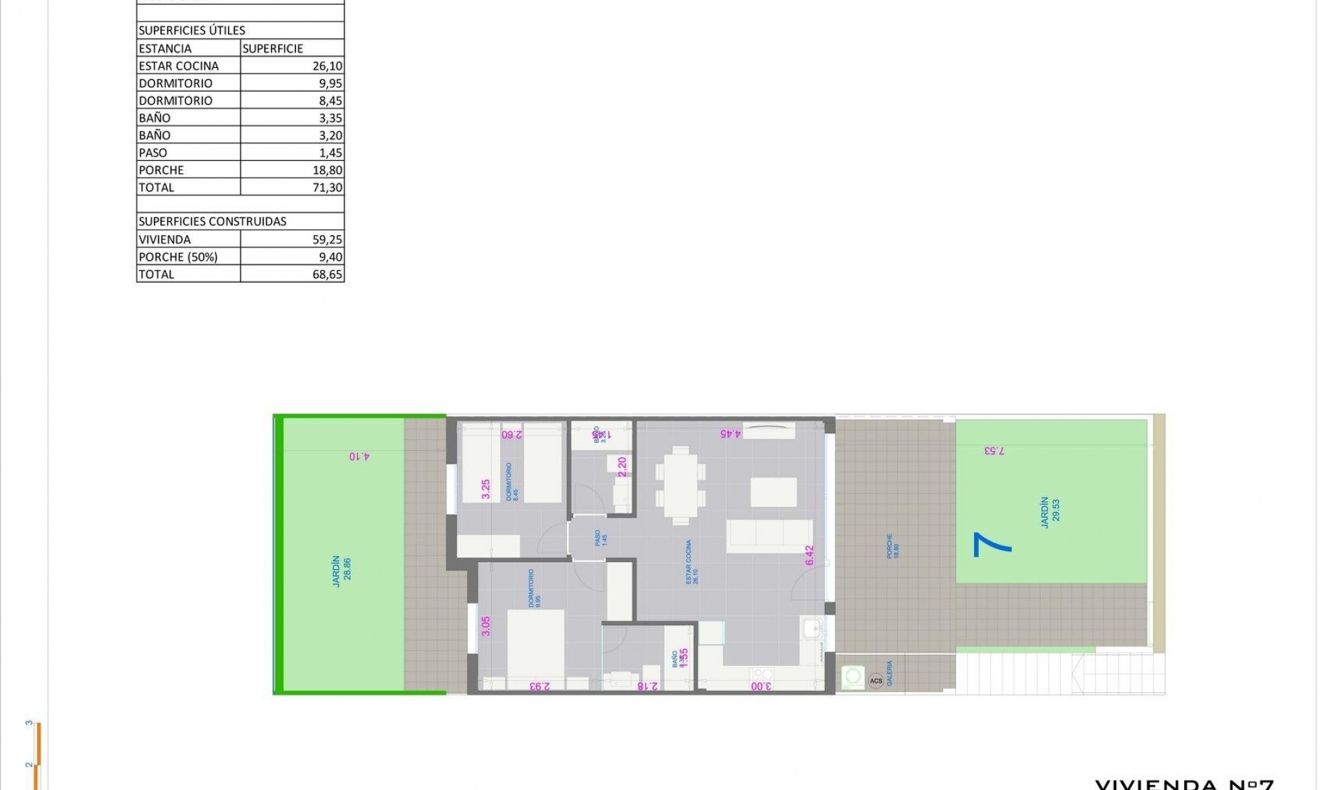 New Build - Bungalow -
Pilar de la Horadada - pueblo