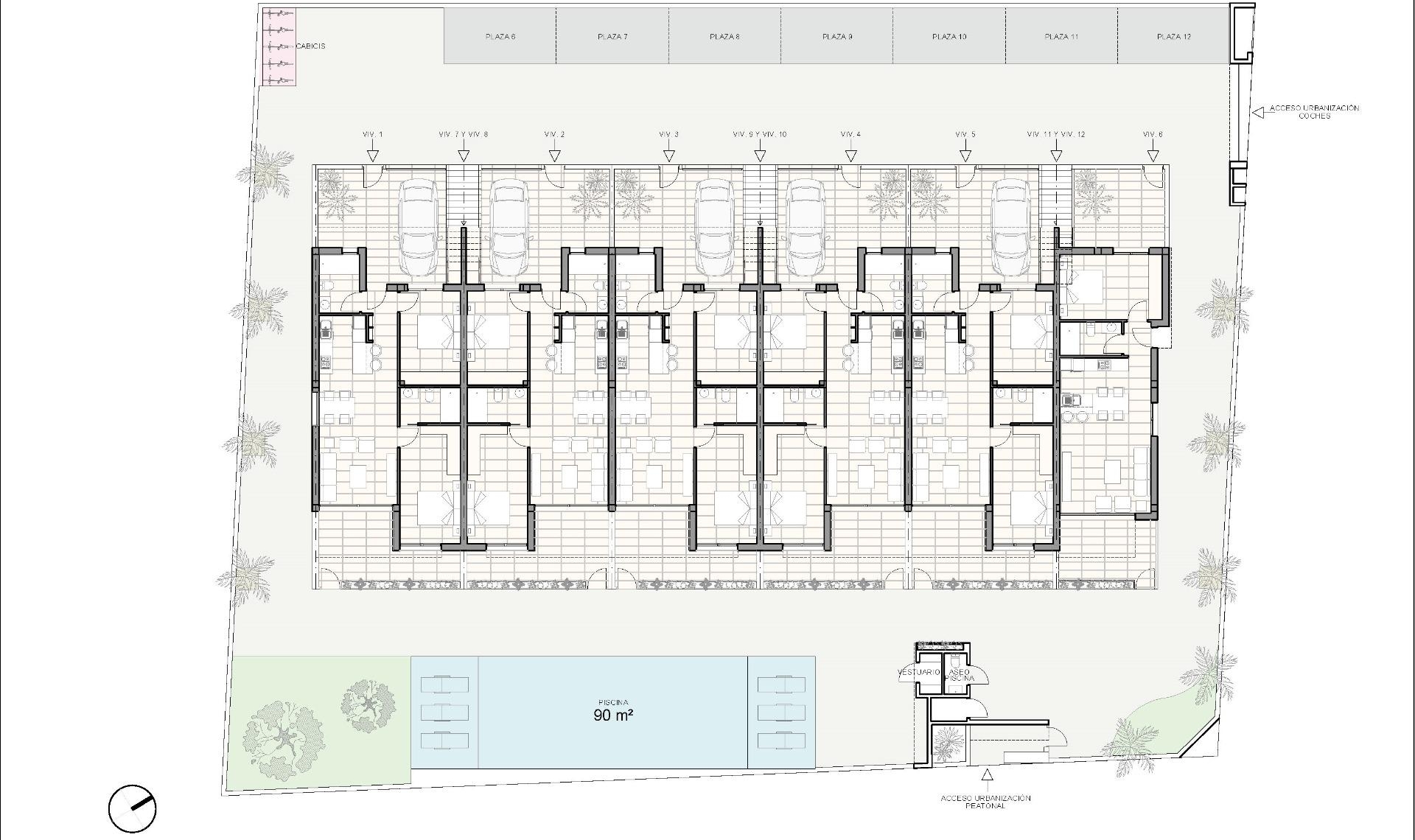 New Build - Bungalow -
Pilar de la Horadada - Zona Pueblo