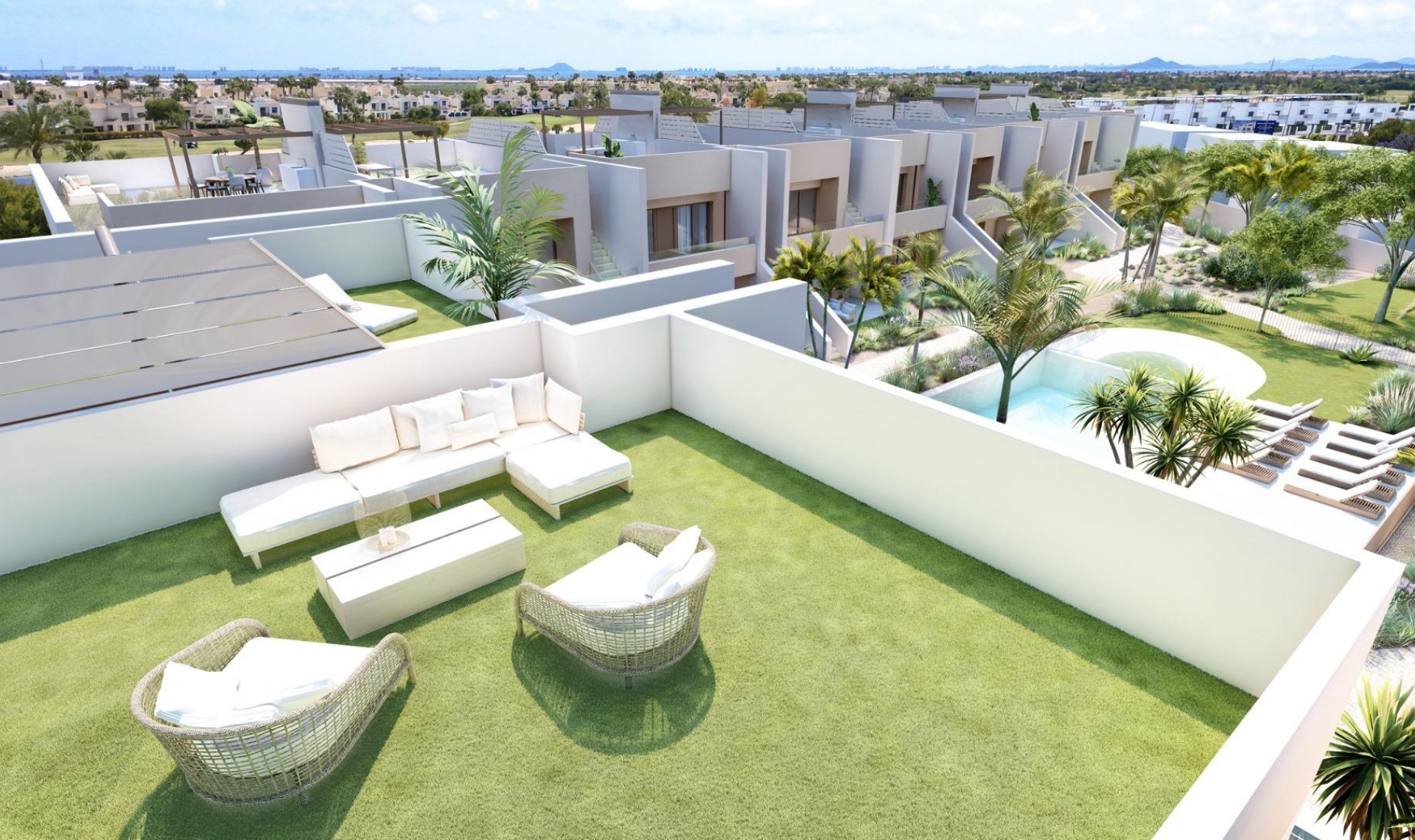 New Build - Bungalow -
San Javier - Roda Golf