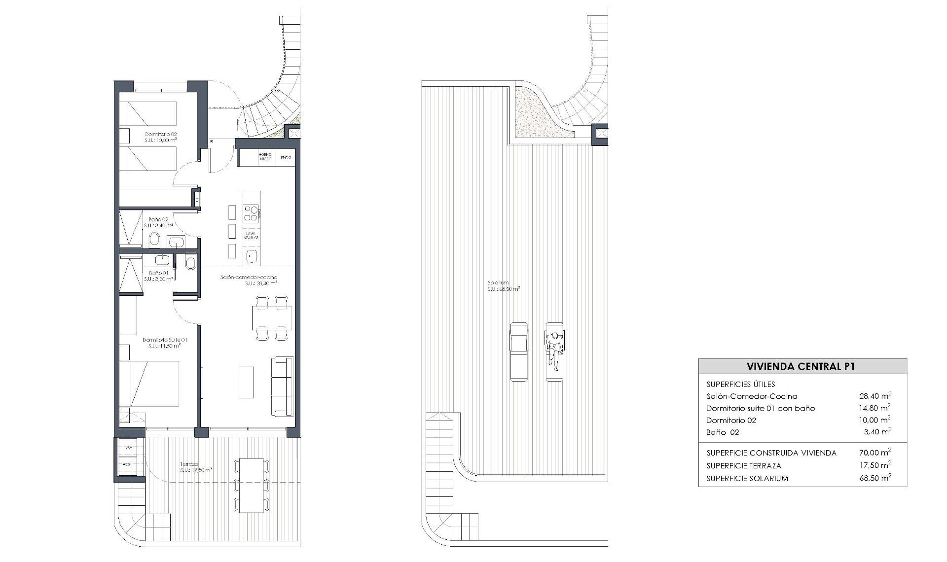 New Build - Bungalow -
San Miguel - Cerro del Sol