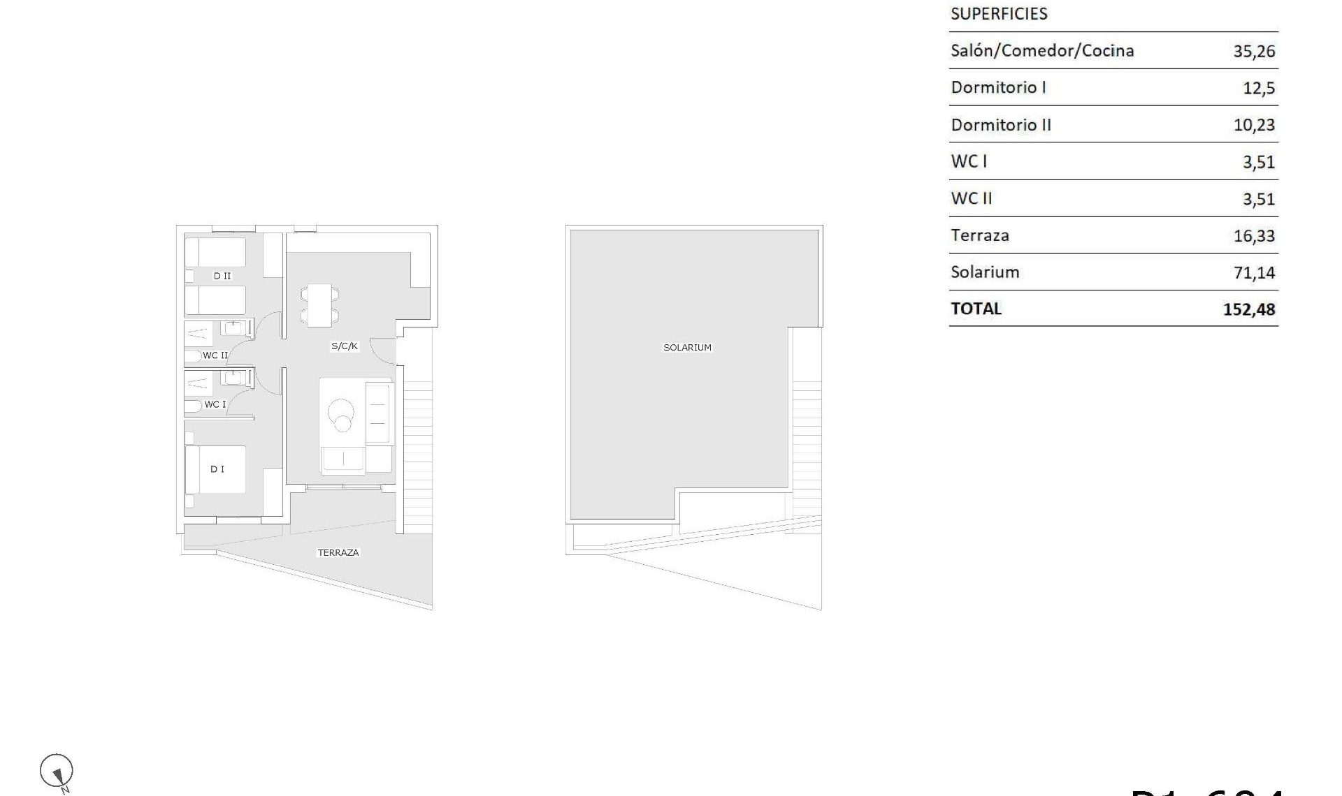 New Build - Bungalow -
San Miguel - Pueblo