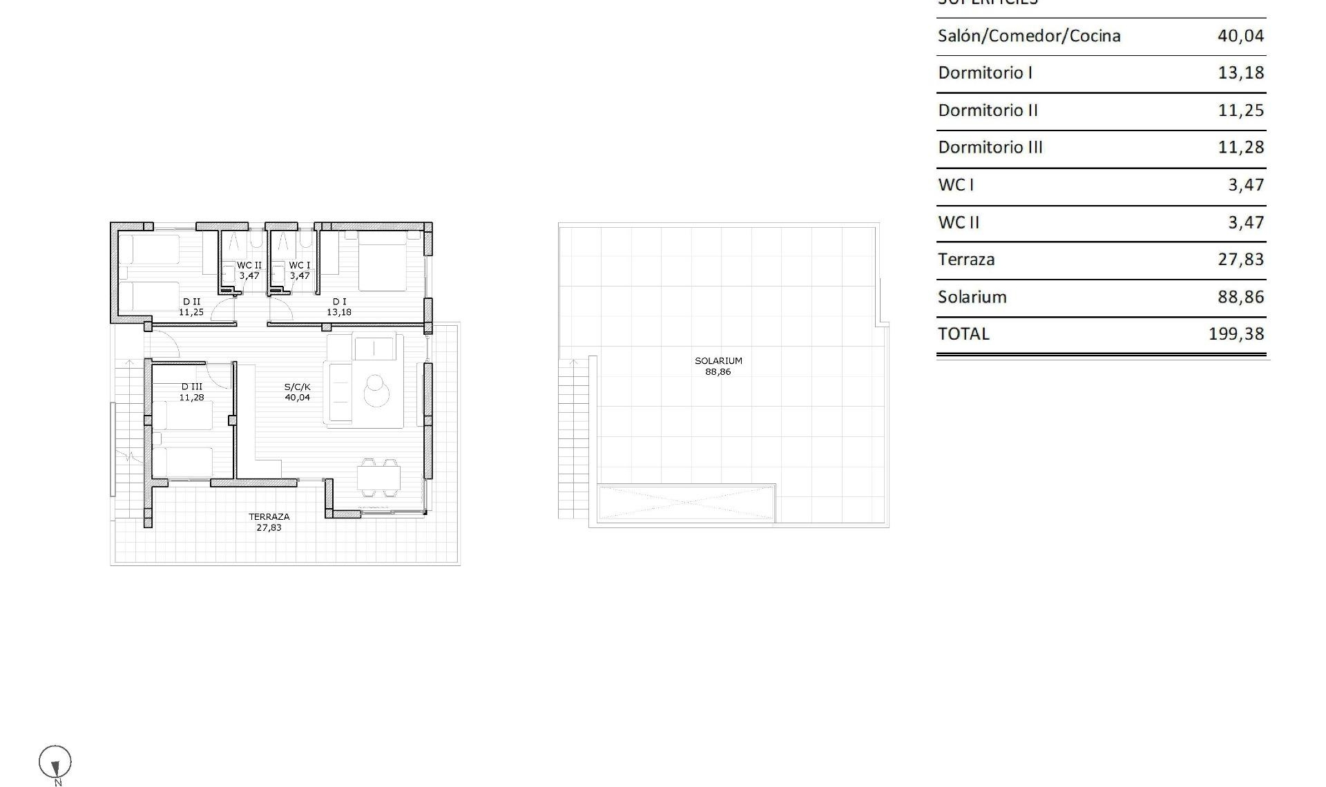 New Build - Bungalow -
San Miguel - Pueblo
