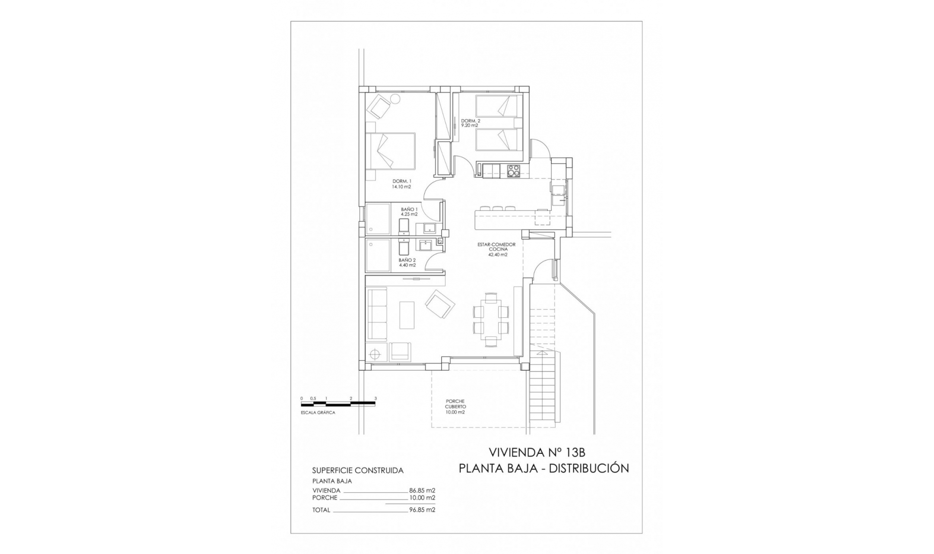 New Build - Bungalow -
San Miguel - VistaBella Golf