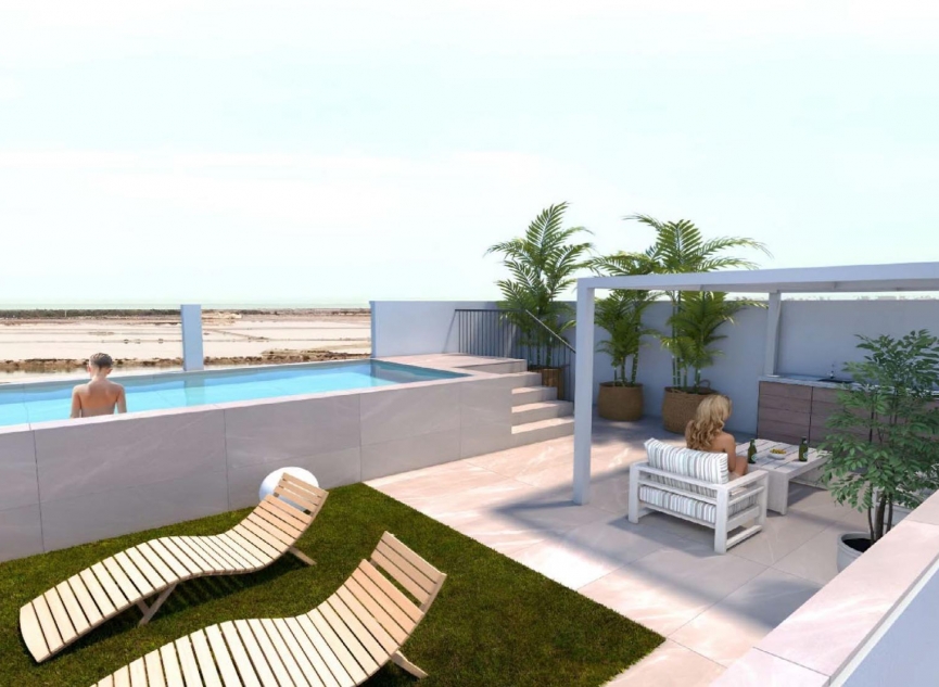 New Build - Bungalow -
San Pedro del Pinatar - Lo Pagan, San Pedro del Pinatar