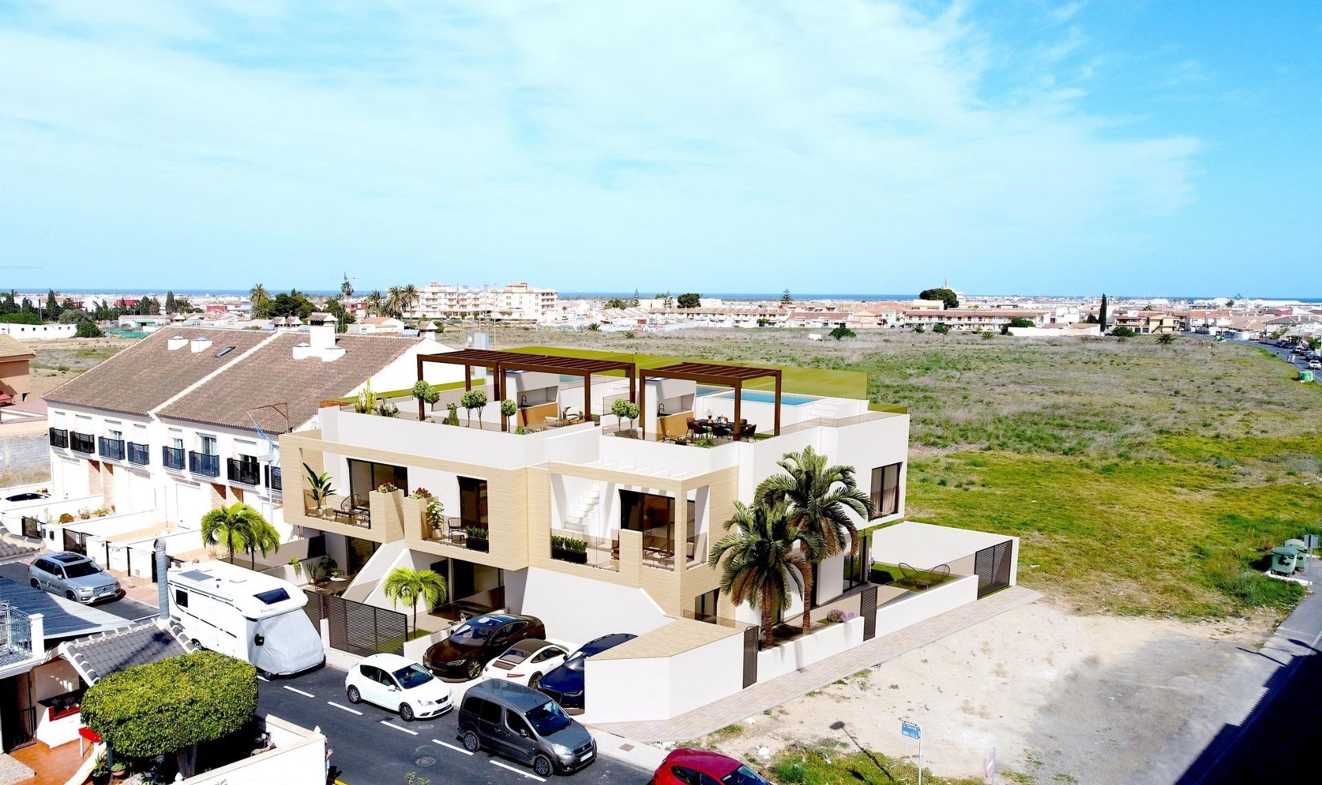 New Build - Bungalow -
San Pedro del Pinatar - Lo Pagan, San Pedro del Pinatar