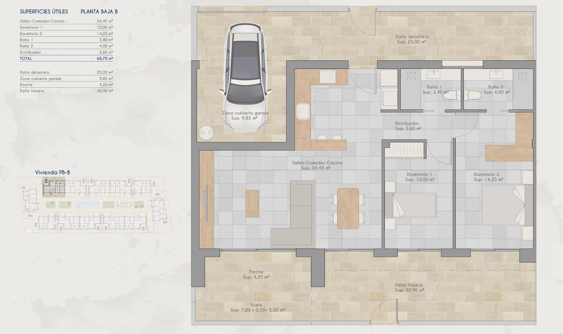 New Build - Bungalow -
Torre Pacheco - Torrepacheco