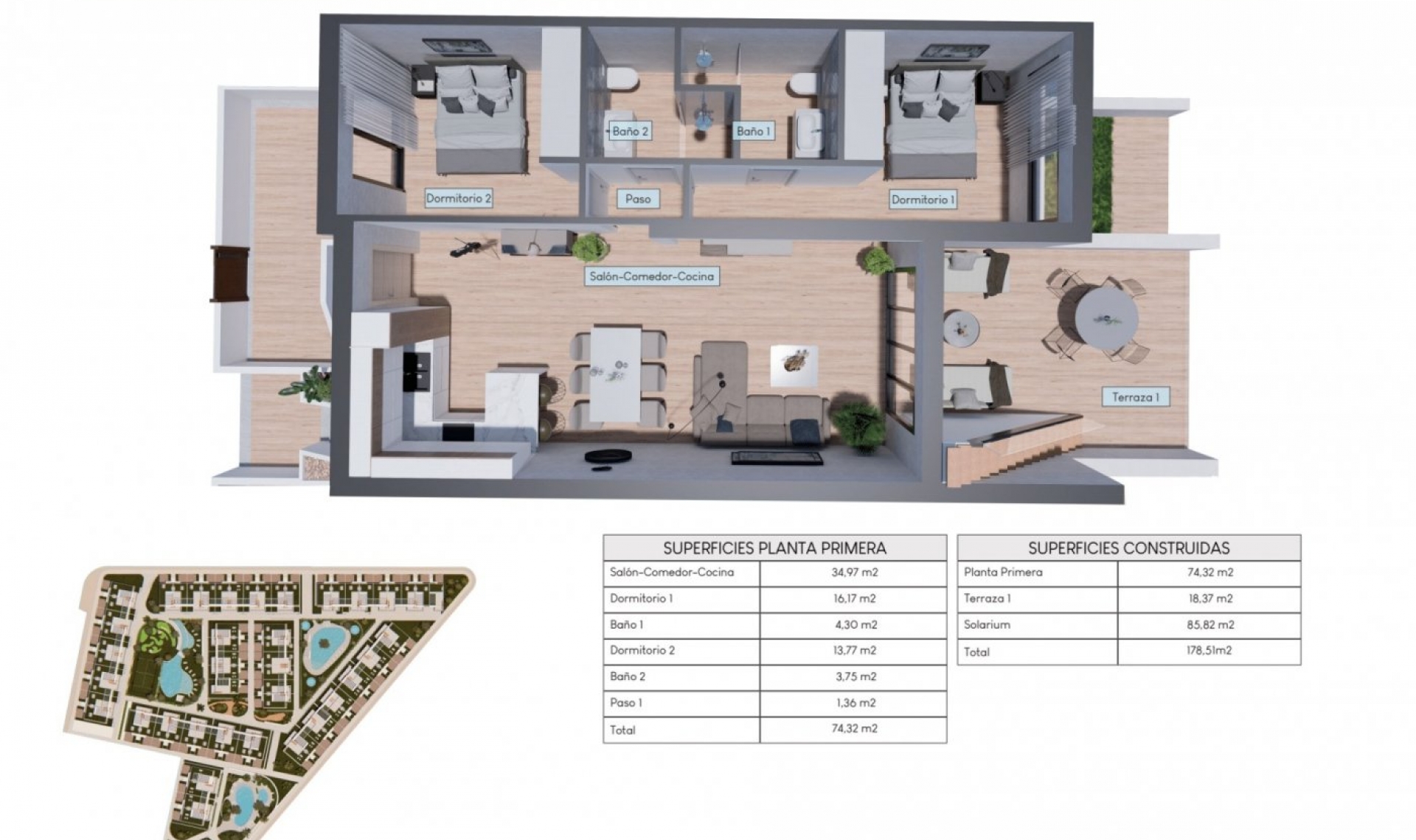 New Build - Bungalow -
Torrevieja - Los Balcones