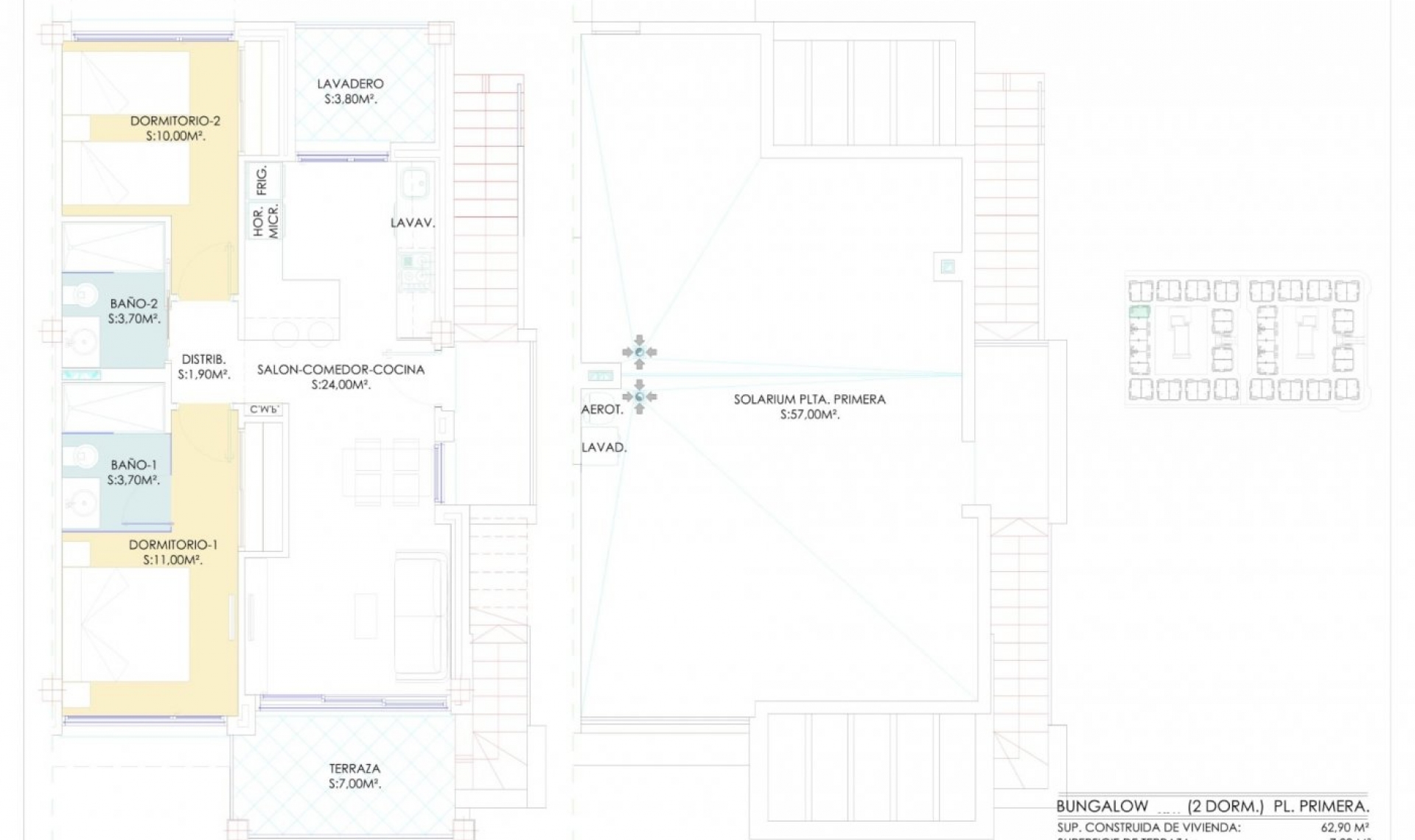 New Build - Bungalow -
Torrevieja - Los Balcones