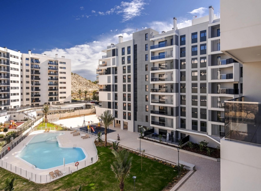 New Build - Ground floor apartment -
Alicante - PAU 1