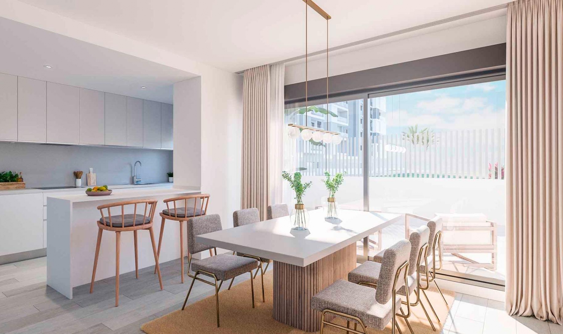 New Build - Ground floor apartment -
Alicante - PAU 1