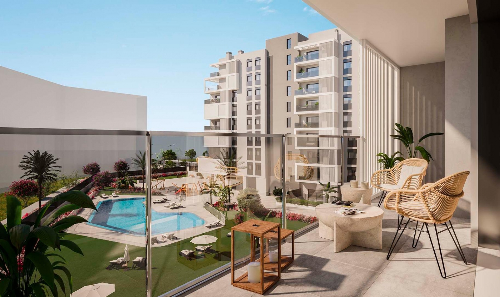 New Build - Ground floor apartment -
Alicante - PAU 1