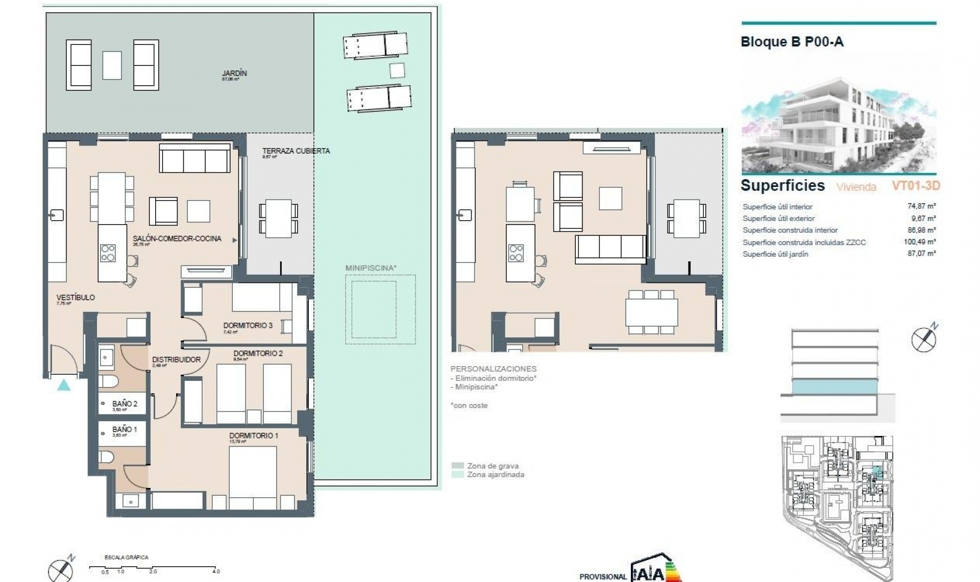 New Build - Ground floor apartment -
Benicassim - Almadraba