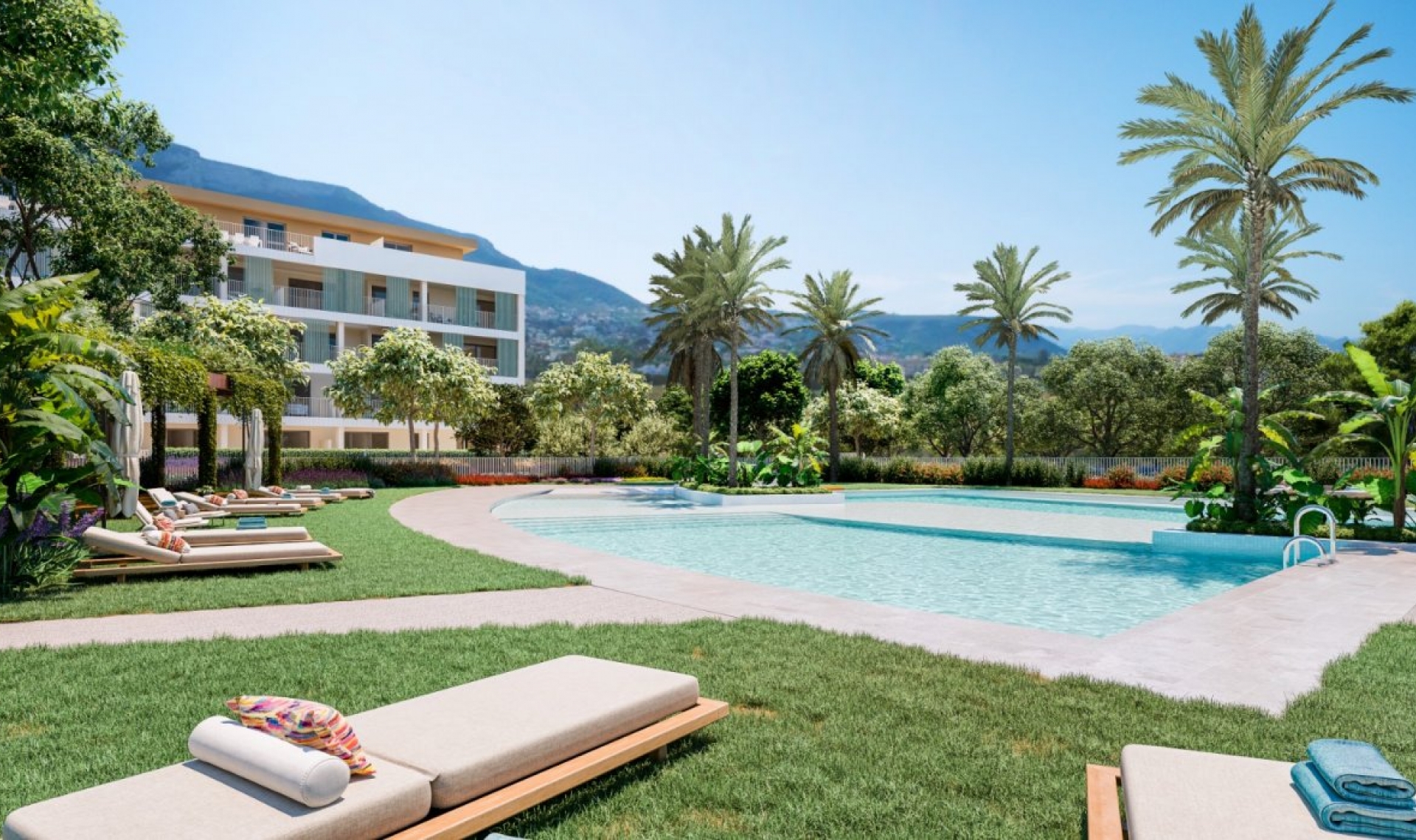 New Build - Ground floor apartment -
Denia - Puerto Denia