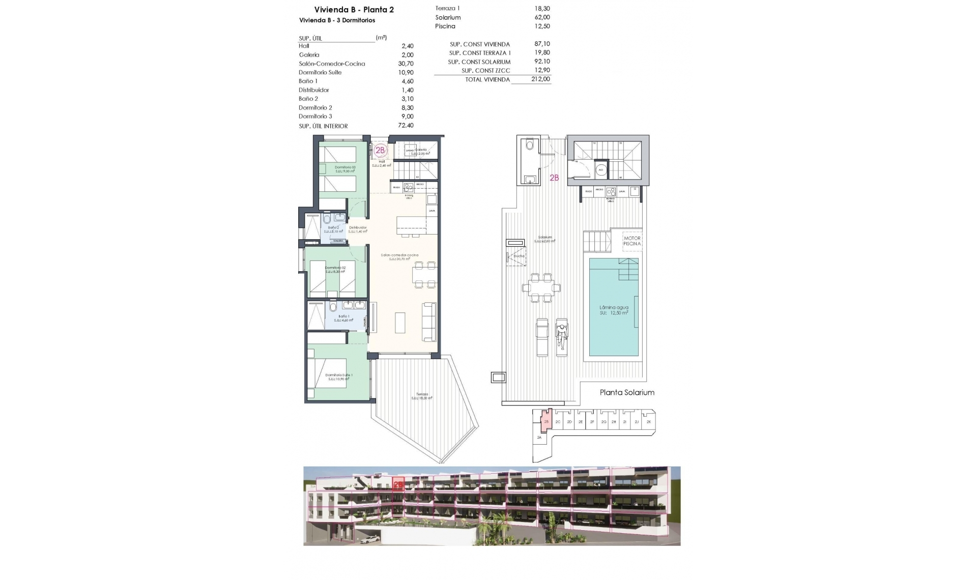 New Build - Penthouse -
Benijofar - Pueblo