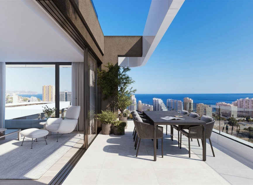 New Build - Penthouse -
Calpe - Marisol park