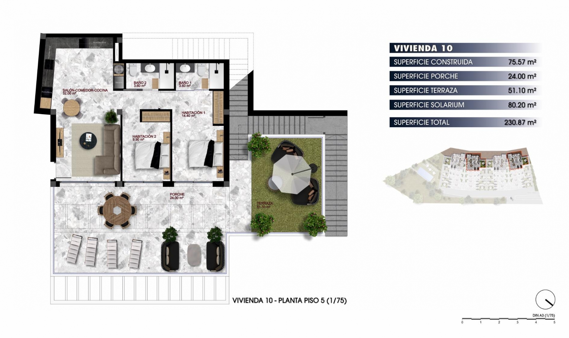 New Build - Penthouse -
Finestrat - Balcon de finestrat