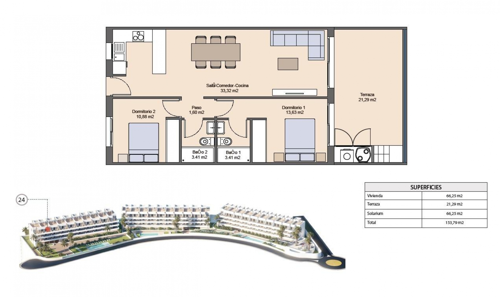 New Build - Penthouse -
Finestrat - Balcon de finestrat