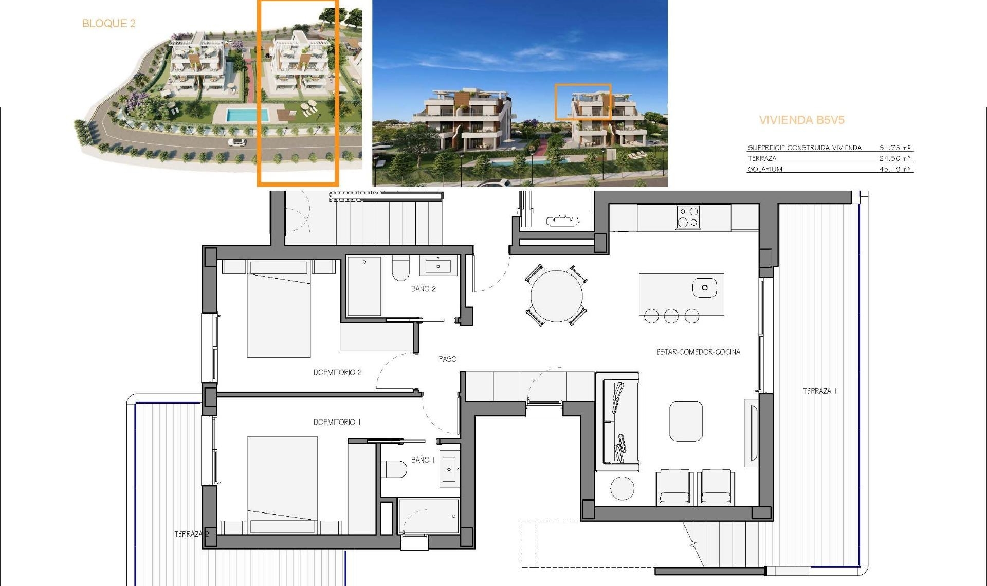 New Build - Penthouse -
Fuente Álamo - Hacienda del Alamo