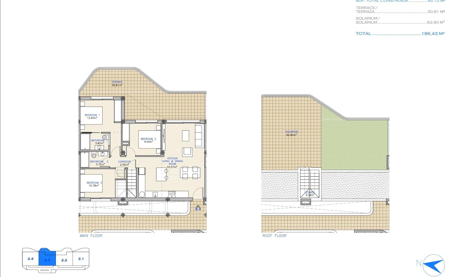 New Build - Penthouse -
Los Alcázares - Serena Golf