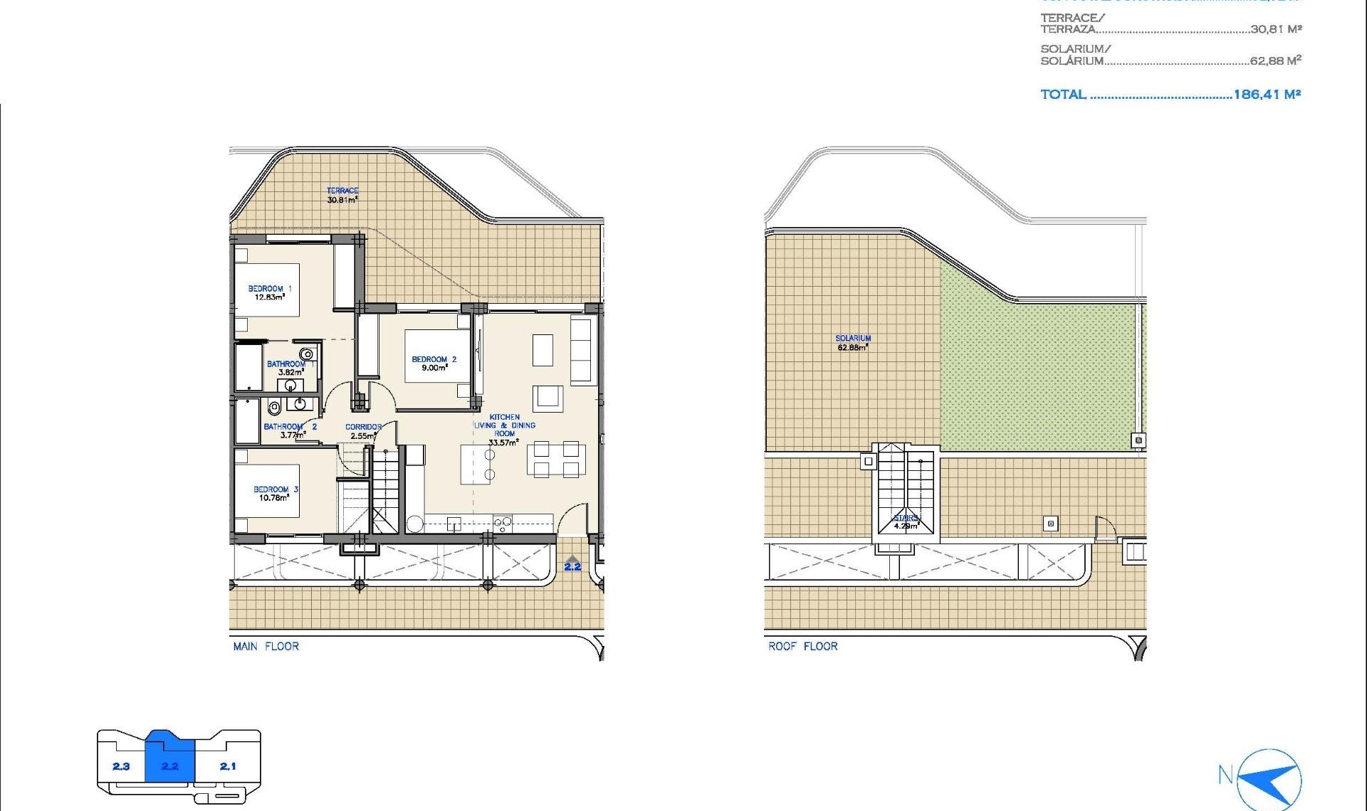 New Build - Penthouse -
Los Alcázares - Serena Golf