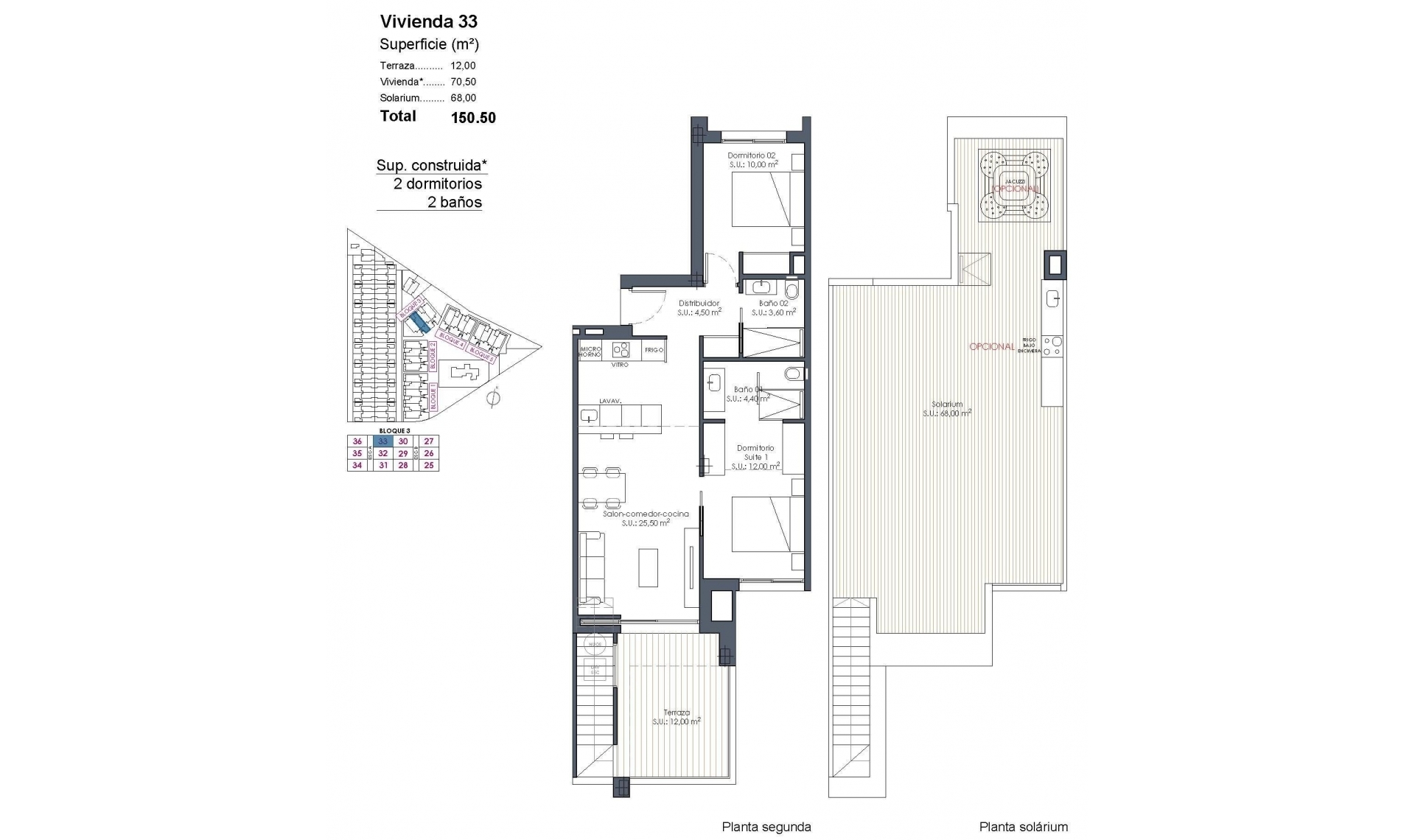 New Build - Penthouse -
Los Alcázares - Serena Golf