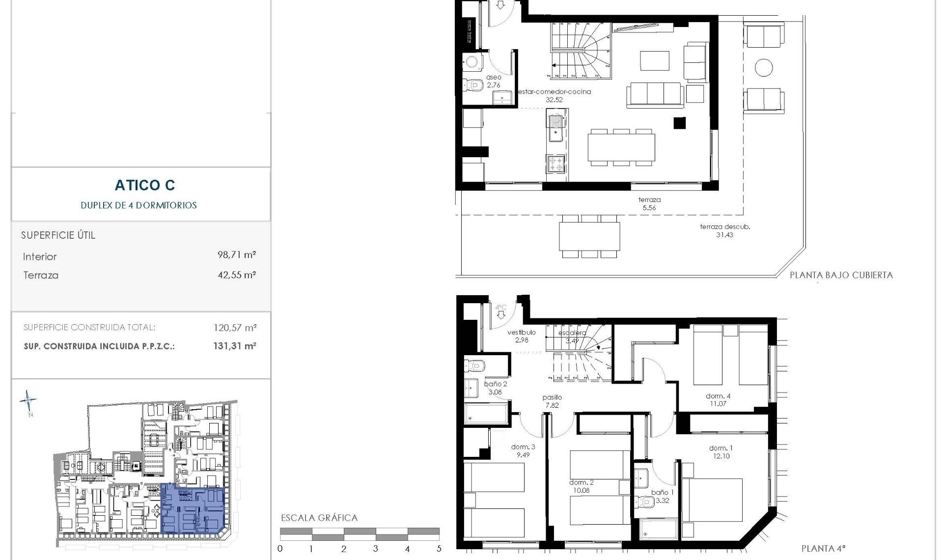New Build - Penthouse -
Murcia - Centro