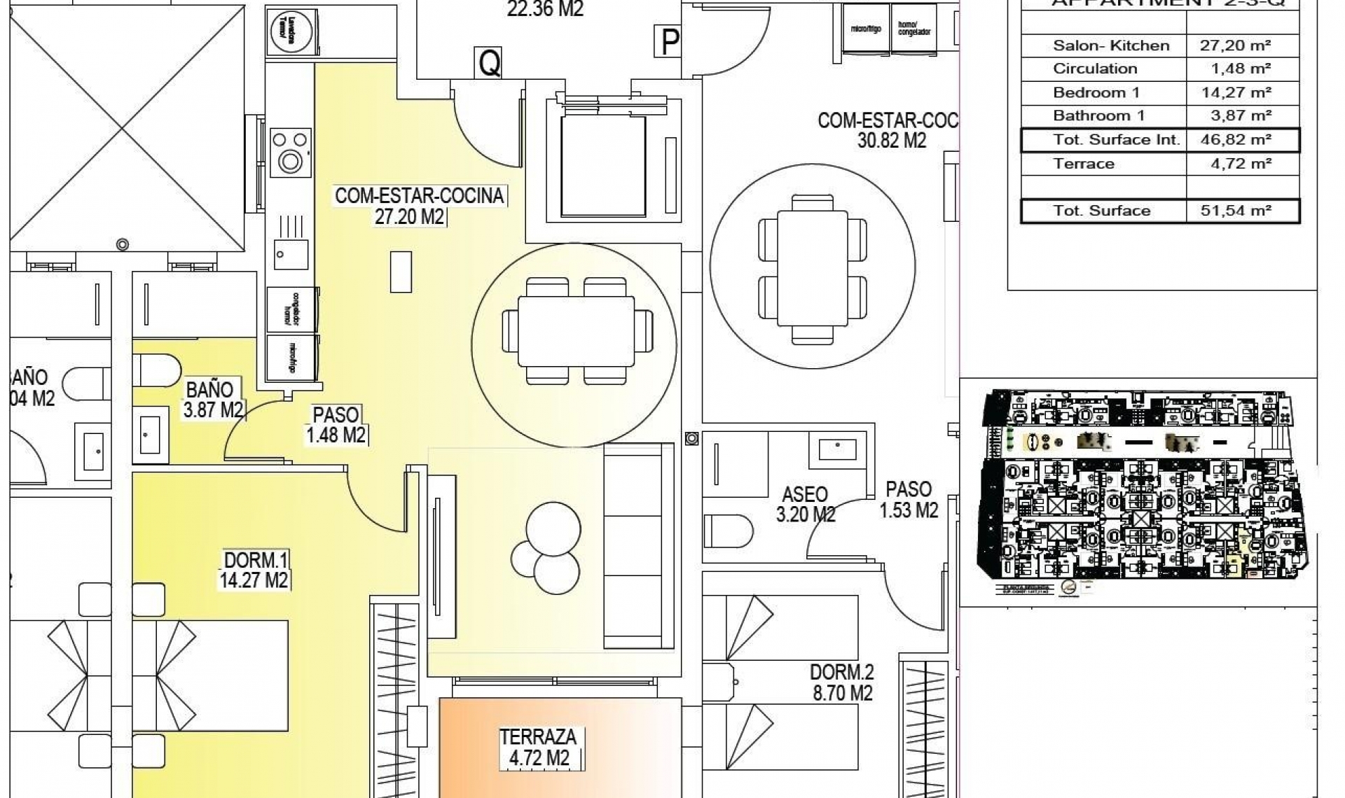 New Build - Penthouse -
San Miguel - Pueblo