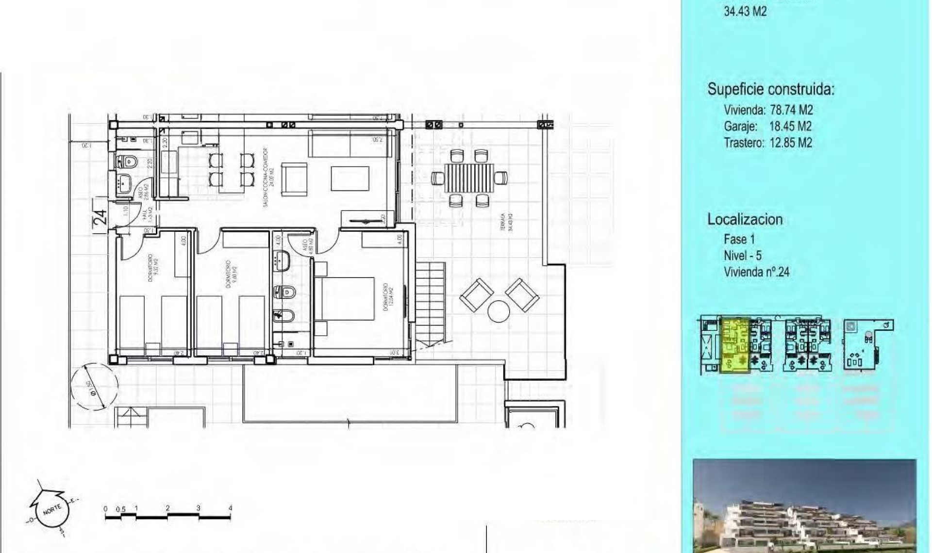 New Build - Penthouse -
Vera - Vera playa