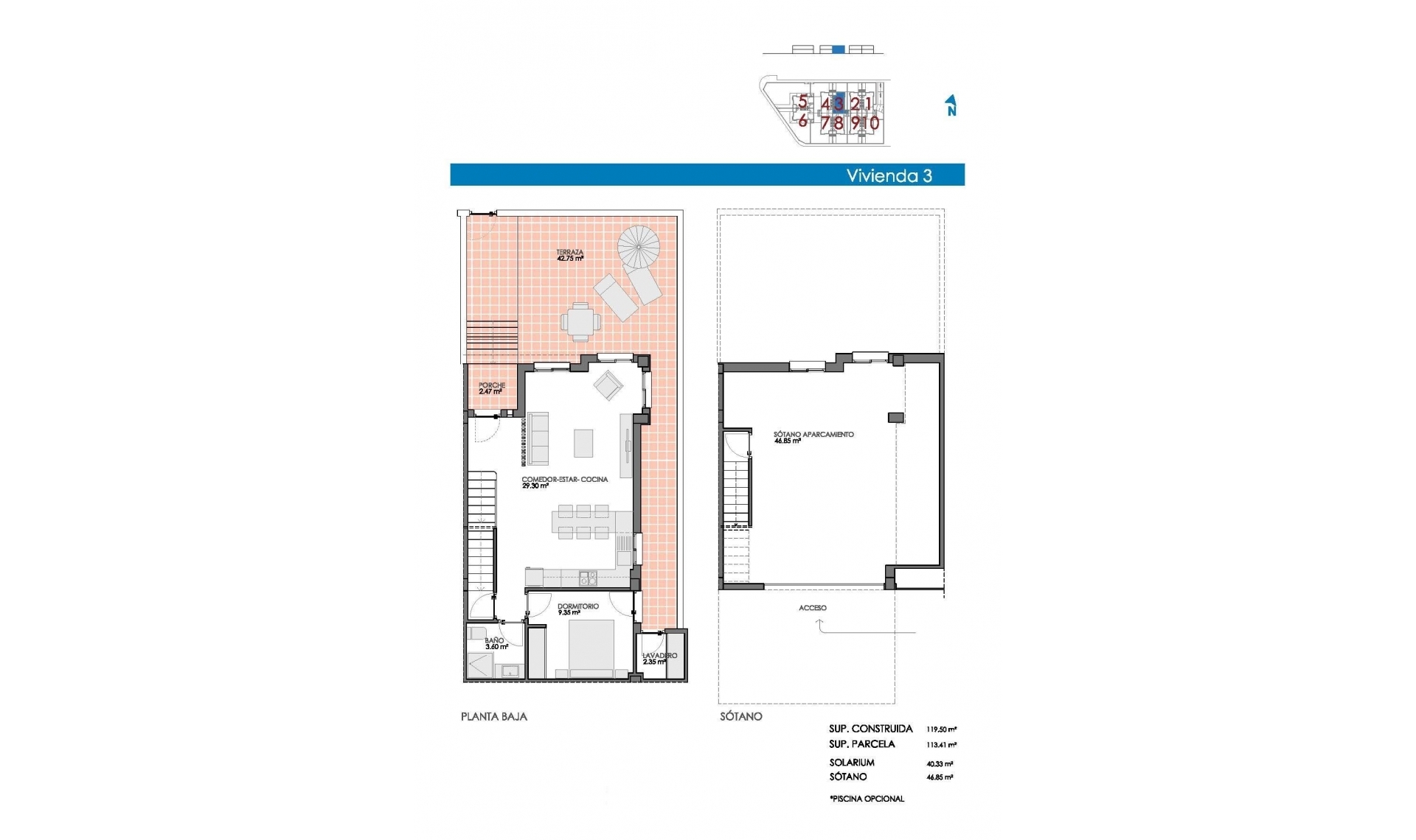 New Build - Quad house -
Bigastro - pueblo