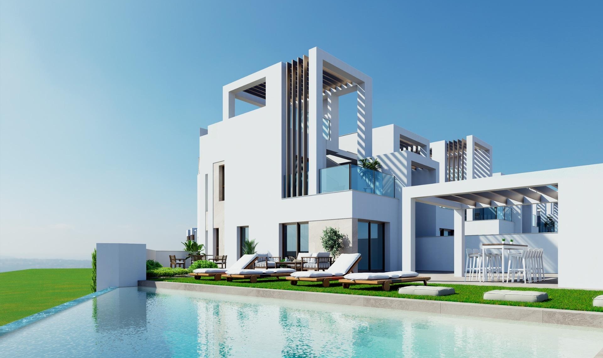 New Build - Quad house -
Los Alcázares - Serena Golf