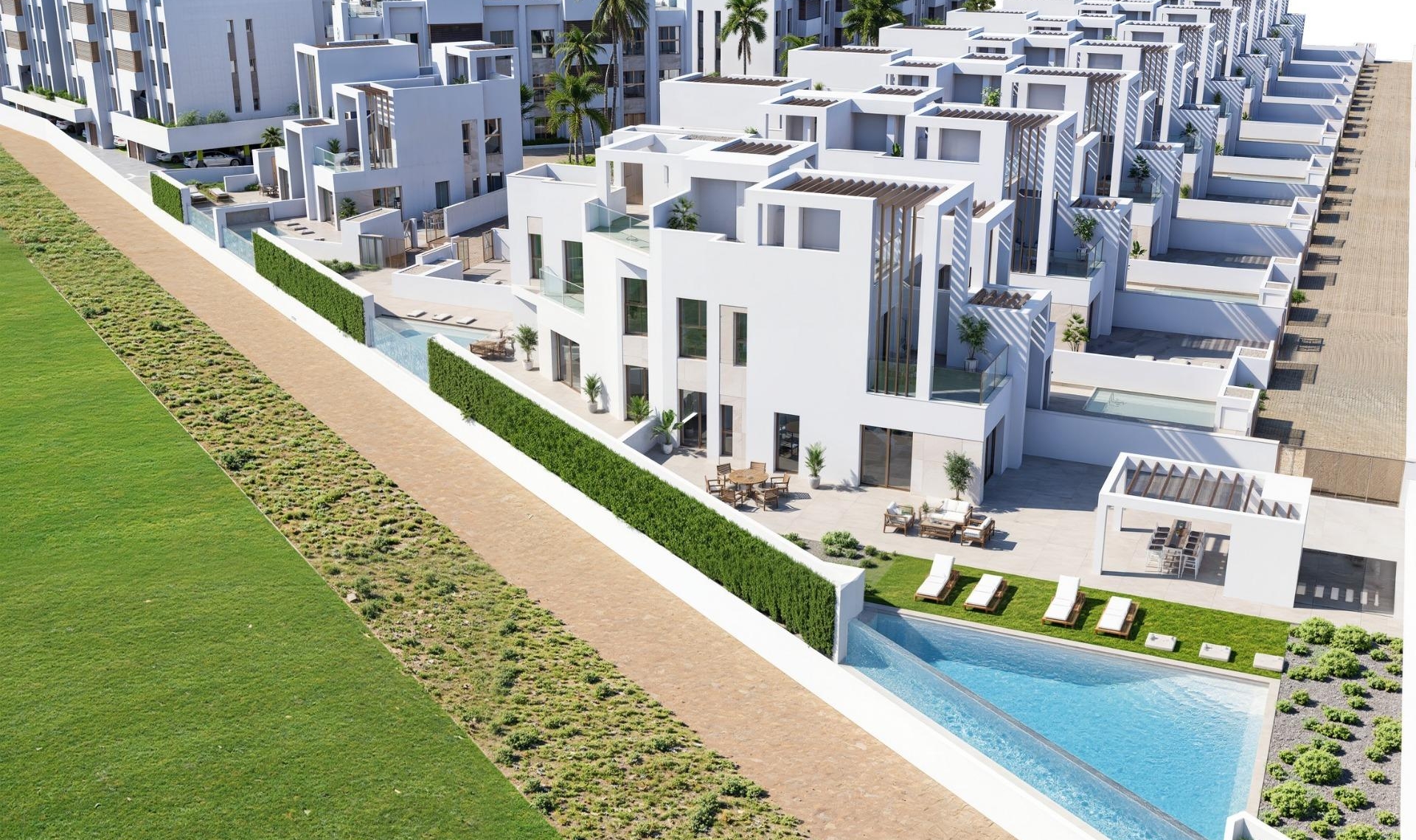 New Build - Quad house -
Los Alcázares - Serena Golf