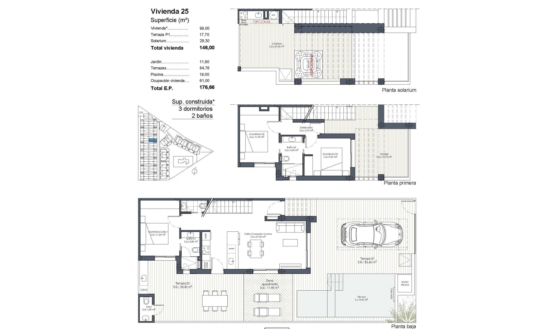 New Build - Quad house -
Los Alcázares - Serena Golf